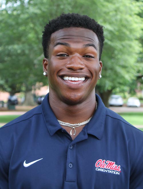 Jakota White smiling in The Grove