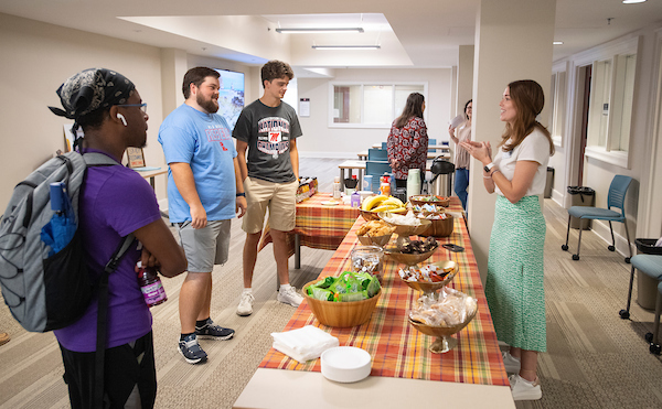 Students attend a meeting of CSSFYE.