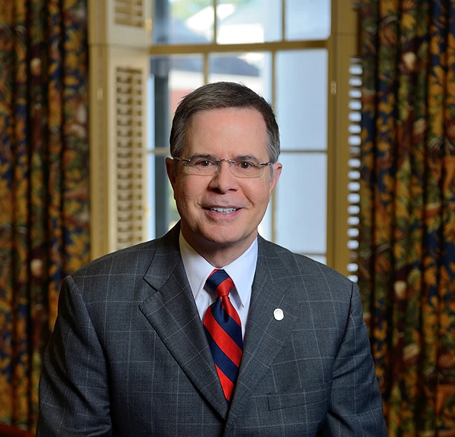 Portrait of Former Ole Miss Chancellor Jeffrey S. Vitter