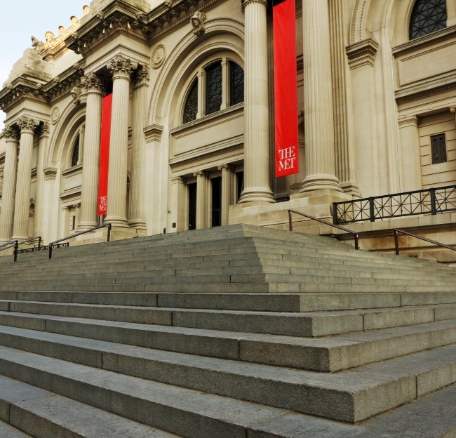 image of the entrance to the Met