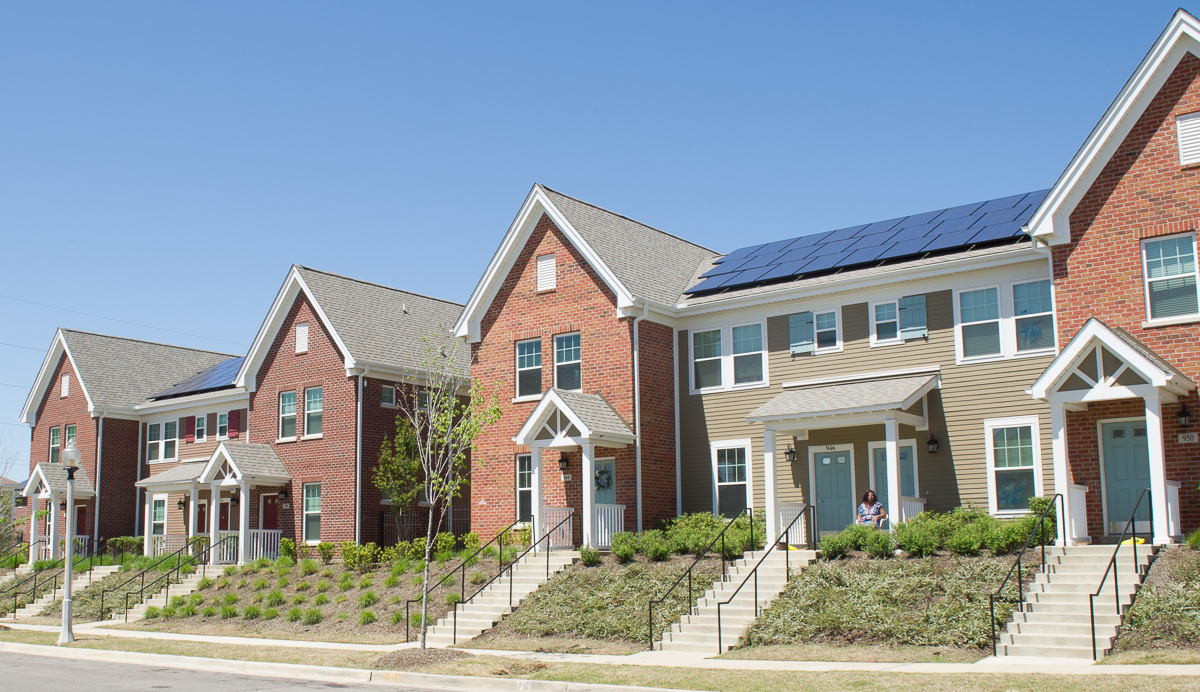 A multi-family duplex.