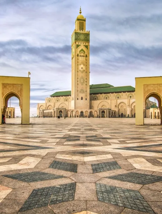 image of a mosque in Morocco