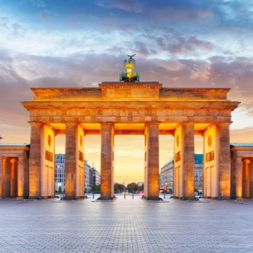 image of Brandenburg Gates in Berlin, Germany