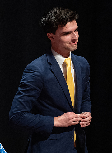 image of Clark Etzel in a suit