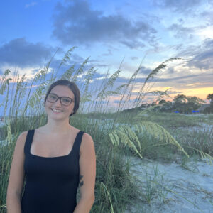 Alivia Berryhill at the beach