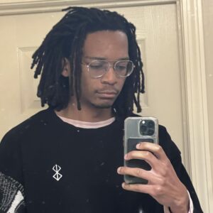 Person taking a selfie