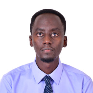 Portrait of Peter Munuvi against white background